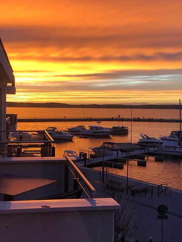 Sonnenuntergang am Müritzsee