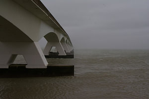 De Zeelandbrug bij Zierikzee.