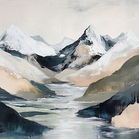Silence among the mountains by Thea