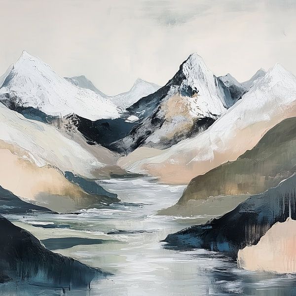 Stille in den Bergen von Thea