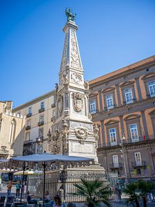 Neapel - Obelisco di San Domenico
