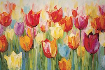 Tulipes sur Bert Nijholt