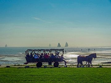 Trektocht in Tegenlicht van Shutter Dreams