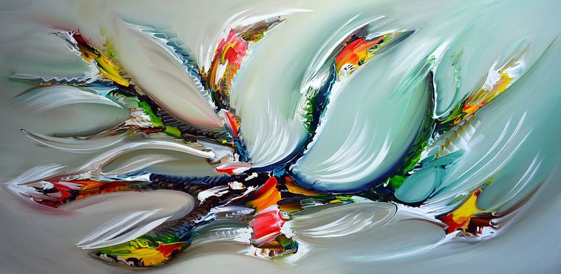 The Beginning by Gena Theheartofart