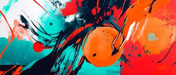 Creative colour spectrum - Abstract explosion by Poster Art Shop
