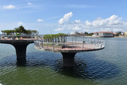 De Mirador van de promenades Cinta Costera