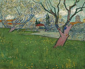 Ansicht von Arles, 1889 - Vincent van Gogh