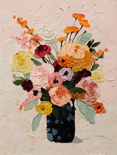 Bloemenpracht in Vaas