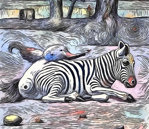 On safari in Africa, motif 2