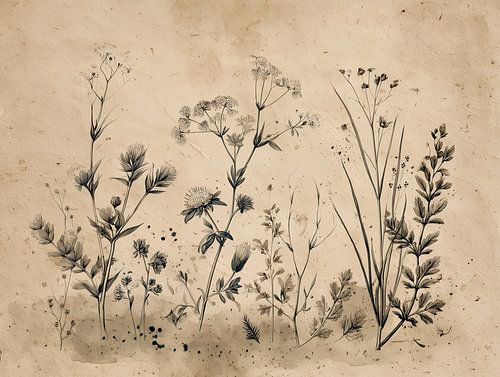 Wilde Bloemen – Botanische Illustratie