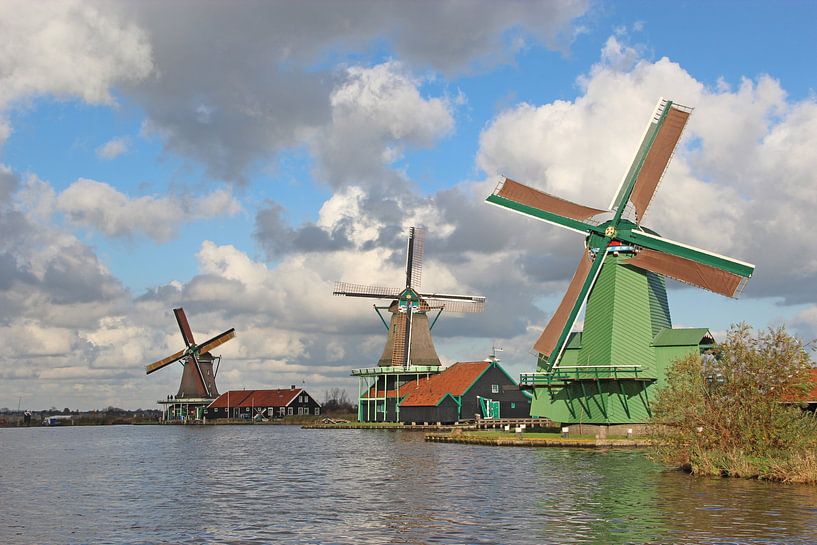 Windmills by Wilma Overwijn