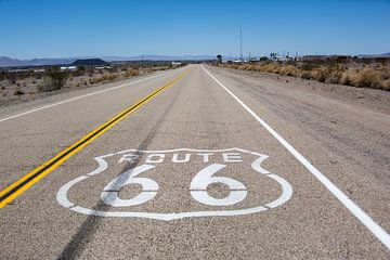 Logo Route 66 3 van De wereld door de ogen van Hictures