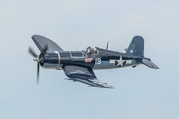 Vought F4U-1C Corsair jachtbommenwerper.