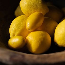 Schale mit Zitronen von Nathalie Wilmsen