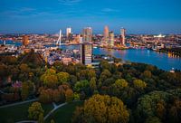 Coucher de soleil sur l'Euromast