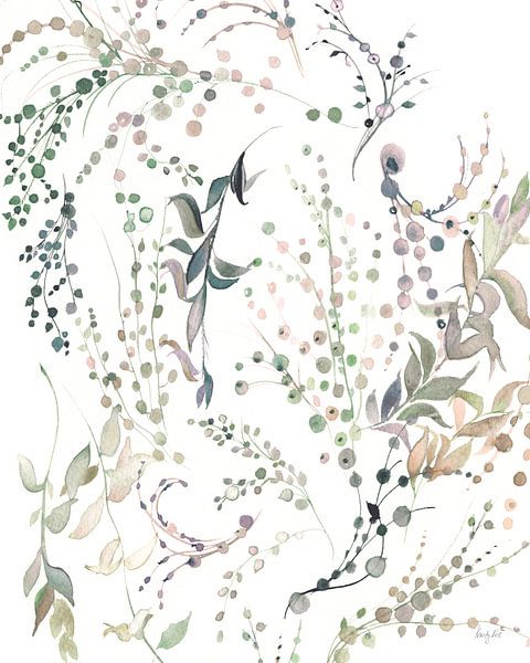 Groene ranken, Kristy Rice van Wild Apple