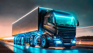 Vrachtwagens met elektrische motoren in de toekomst van Mustafa Kurnaz
