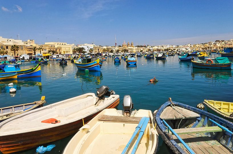 Malta, Marsaxlokk. von Tilly Meijer