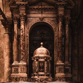 Altaar van de San Marco Basiliek in Venetie van Wendy Verlaan
