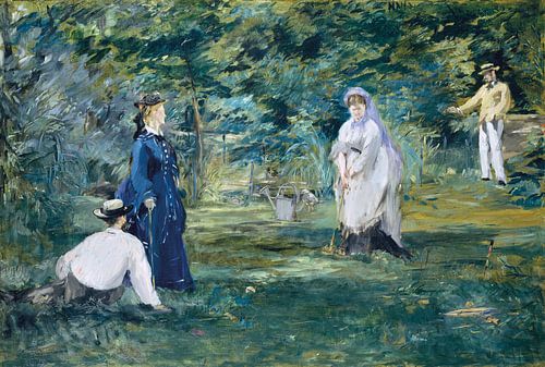 Une partie de croquet, Édouard Manet