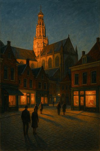 Haarlem Avondgloren