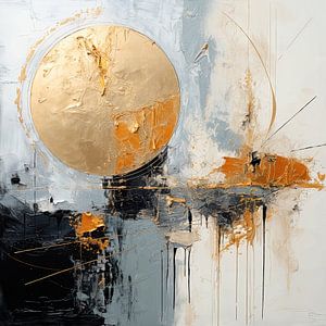 Abstrait avec or