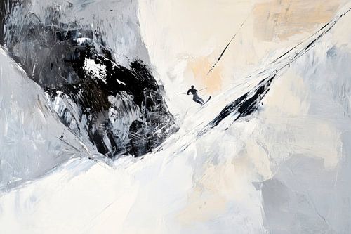 Afdaling Schneeberg