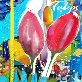 Tulipes sur Nicole Habets