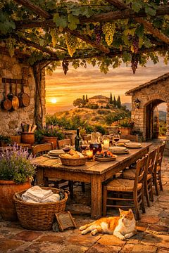 Tuscan atmosphere image no. 4 by Digital Picture Art