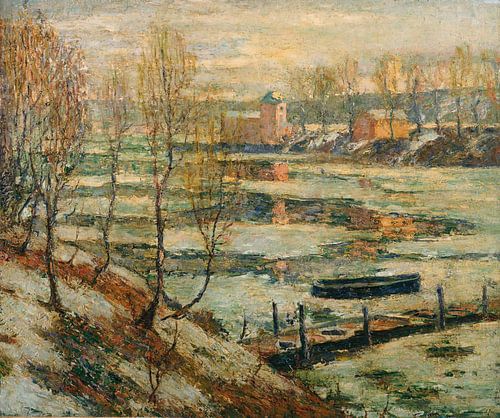 Ernest Lawson-IJs in de rivier