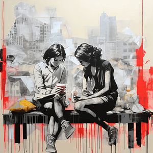 Urbane Kunst | Banksy-Stil