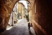 Streetscape village South of France
