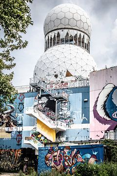 hoofdtoren op de teufelsberg in Berlijn