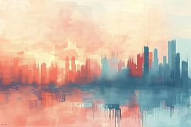 Stadt Kurzfassung von ARTEO Gemälde