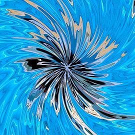 Blue house by L.A.B.