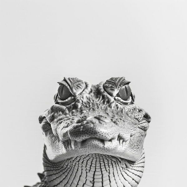 Krokodil van Poster Art Shop