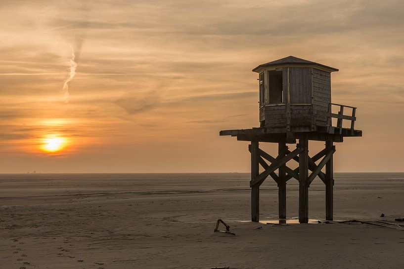 Drenkelingenhuisje op Vlieland van Gerry van Roosmalen