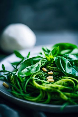 Pikante pesto met verse kruiden