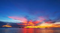 a beautiful sunset on Malapasqua