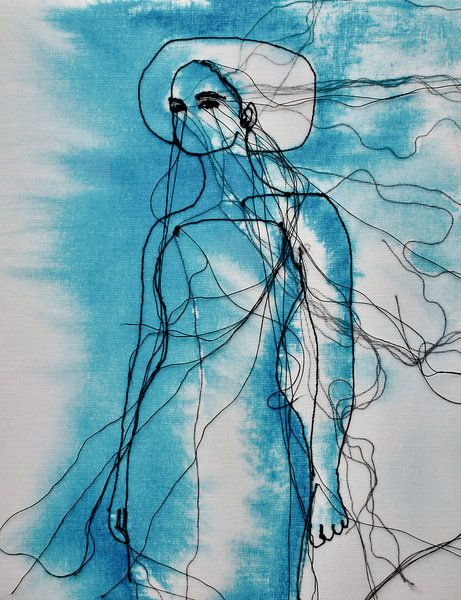 Blaue Lofty von Kim Rijntjes