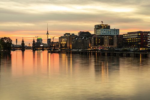 Berlin Mediaspree in the old East Harbour