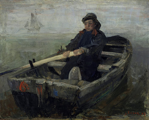 James Ensor, *The Oarsman*, 1883