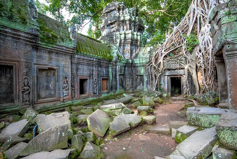 Ta Prohm tempel, Angkor Wat van Jan Fritz