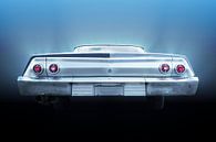 American classic car Bel Air 1962 Rear by Beate Gube thumbnail