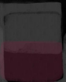 Moderne abstrakte Kunst in warmem Grau, Rosa, Lila, Schwarz von Dina Dankers