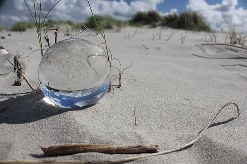 Wrâldbaltsje in de duinen van Terschelling