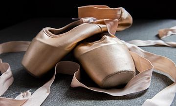 stilleven van balletschoenen