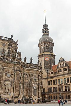 Dresden - Theaterplein, Hausmann Toren