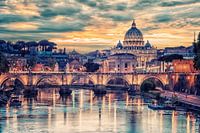 Rome en soirée