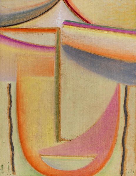 Abstract head (Poetry of the Morning), Alexej von Jawlensky, 1931 by Atelier Liesjes